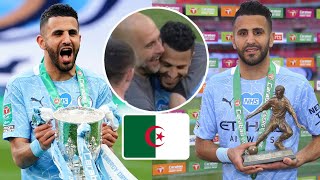 RIYAD MAHREZ HOMME DU MATCH GAGNE LA FINALE MANCHESTER CITY TOTTENHAM [upl. by May]