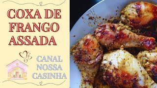 Coxa de frango frita na frigideira  Rápido e Fácil [upl. by Lupien]