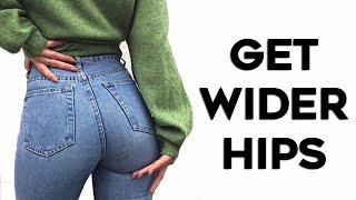 💙 How To Get BIGGER Hips and Butt🍑 4 Exercises To Reduce Hip Dips Fuller Curves [upl. by Derzon]