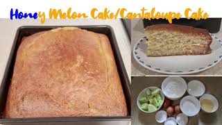 Honey Melon CakeCantaloupe Cake [upl. by Yerdua]