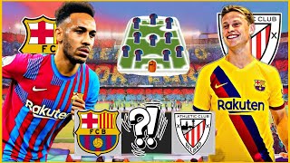 BARÇA vs BILBAO  AUBAMEYANG EN CONFIANCE  ENFIN UNE 3ÈME VICTOIRE CONSÉCUTIVE  QUEL XI SANS ALBA [upl. by Ayotal]