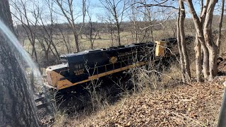 Chasing KNWA 380 through Athens County [upl. by Aitan]