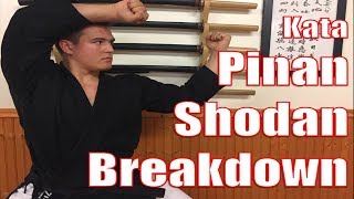 Pinan Shodan Kata done slowly [upl. by Rawley605]