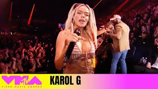 Karol G  quotSi Antes Te Hubiera Conocidoquot  2024 VMAs [upl. by Rockel114]