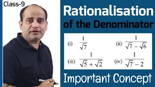 How to Rationalise the Denominator  Rationalisation  Class 9 Maths  Number System  CBSE [upl. by Ytrebil]