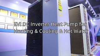 Heating cooling and hot water heat pump [upl. by Eiblehs]