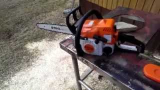 Stihl MS170 Chainsaw [upl. by Hcelemile]