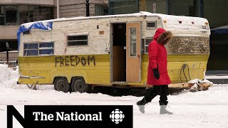 Ottawa cleans up from protests as police move to clear supply camp [upl. by Radburn918]