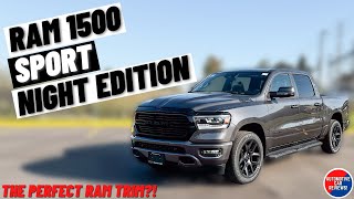 2024 RAM 1500 SPORT NIGHT EDITION  Full Walkaround Review  The Perfect Ram Trim [upl. by Mikol993]