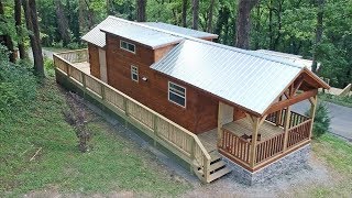 Tiny Cabins in Chattanooga Tennessee [upl. by Ayahsal]