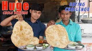 Unlimited Chole Bhature Eating Challenge  Huge Chola Bhatura  Food Challenge India [upl. by Akinak31]