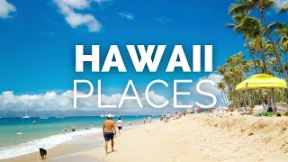 10 Best Places to Visit in Hawaii  Travel Video [upl. by Nahgaem]