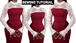 How to Sew This Beautiful Buster Dress With Yoke [upl. by Rao]