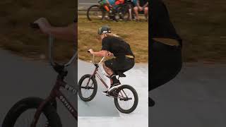 Boyd Hilder Ripping Fairfield a new one bicycle bmx boydhilder skateaprk [upl. by Ettesil861]