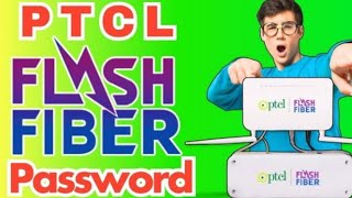 How To Change wifi password of PTCL FLASH FIBER device [upl. by Adnoma]