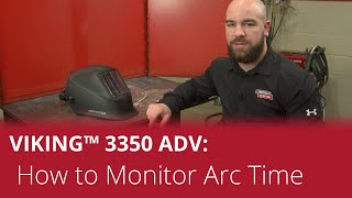 How to Set and Monitor Arc Hours and Arc Timer on the VIKING™ 3350 ADV Welding Helmet [upl. by Ahsinirt]