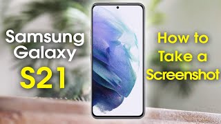 Samsung Galaxy S21 How to Screenshot  h2techvideos [upl. by Chenee490]