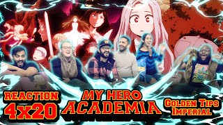 My Hero Academia  4x20 Gold Tips Imperial  Group Reaction [upl. by Ttirrem]