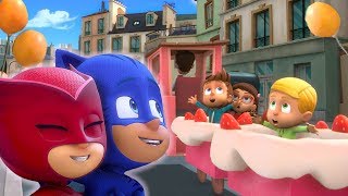 Heroes en Pijamas 🤡 Compilación de Fiesta 🎈 PJ Masks 2019  Dibujos Animados [upl. by Atinal390]