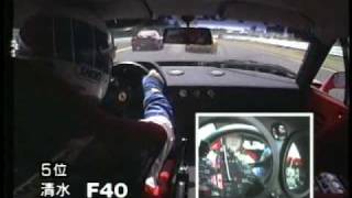 Ferrari F40 Onboard at Tsukuba [upl. by Dimond]