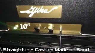 Castles Made of Sand  Jimi Hendrix  Gjika 10n tube amplifier  straight in  guitar tone demo [upl. by Aisad944]