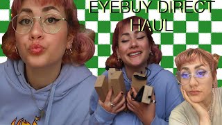 AFFORDABLE EYEBUYDIRECT GLASSES HAUL [upl. by Yorgen162]