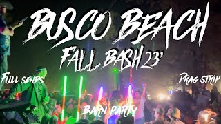 BUSCO BEACH FALL BASH 2023 Full sends  drag racing  and huge barn party’s 😈 [upl. by Ahsikin201]