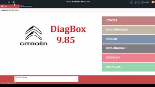 DiagBox 985 Citroen Grand C4 Picasso [upl. by Ophelia595]