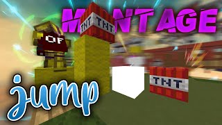 TNT Jumping BedWars Montage [upl. by Juxon899]