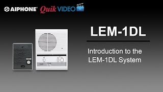 LEM1DL Introduction [upl. by Anomas]