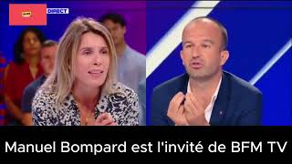 BABORD TOUTE  MANUEL BOMPARD INVITE DE BFMTV DEFEND LA PROCEDURE DE DESTITUTION [upl. by Hcurab328]