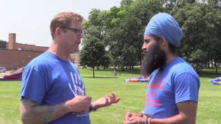 Sikh interviews Former White Supremist  Oak Creek Wisconsin [upl. by Ludlew444]