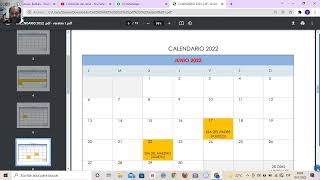 Calendario lectivo 2022 con fechas de inicio y finalización de cada trimestre periodo y módulo [upl. by Elvyn]