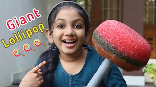 Giant lollipop experiment Making largest Lollipop  Minshasworld [upl. by Akenehs495]