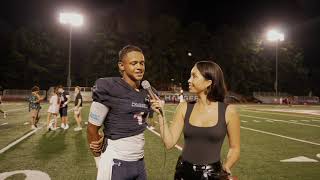 JADYN DAVIS Providence Day PostGame Interview vs Charlotte Catholic [upl. by Natsirhc]