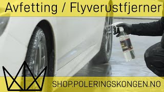 Poleringskongen Avfetting Og Flyverustfjerner [upl. by Ihp846]