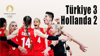 Türkiye  Hollanda Maç Analizi Paris 2024 [upl. by Dnalevelc302]