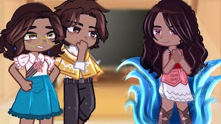 Encanto React To Moana  Gacha React [upl. by Lebna]