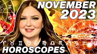 November 2023 Horoscopes  All 12 Signs [upl. by Hadden]