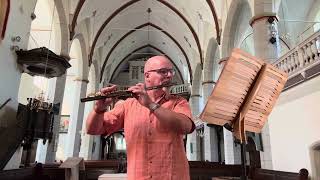 Christian Kropp spielt Christian Kropp Sonate für Querflöte solo No 1  Vif kroppifloetet [upl. by Nibas537]