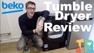 Beko DTGC8011B Condenser Tumble Dryer Review [upl. by Elon268]