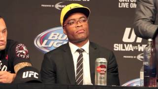 Anderson Silva UFC 162 PostFight Press Conference [upl. by Lainad]