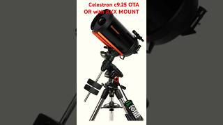 giant celestron c925 inch SCT with advanced avx goto mount astrophotography astronomy shorts [upl. by Shayla]