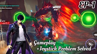 Solo Leveling Arise Gameplay  Joystick Problem Solved [upl. by Onitnelav416]