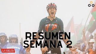 LA VUELTA 2024 RESUMEN SEGUNDA SEMANA [upl. by Hynes]