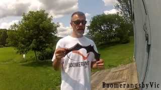 How To Throw the Batarang boomerang by Vic [upl. by Aan]