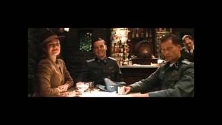 INGLOURIOUS BASTERDS  german accent pub scene  german amp polish subtitles [upl. by Ahsiki]