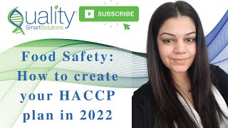 Food Safety  Creating a HACCP Plan [upl. by Eocsor243]