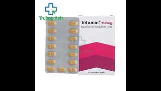 Tebonin 120mg  Thuốc điều trị rối loạn tuần hoàn máu não [upl. by Jamey]