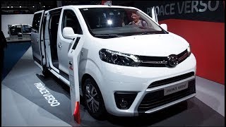 Toyota Proace Verso 2017 In detail review walkaround Interior Exterior [upl. by Mages]